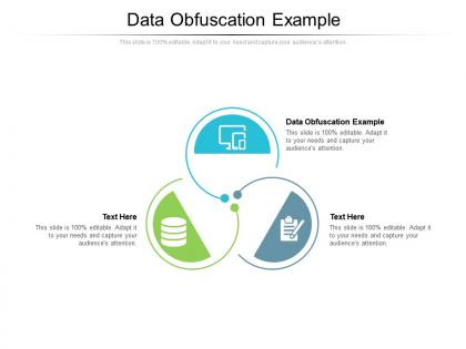 Data obfuscation example ppt powerpoint presentation outline slide download cpb