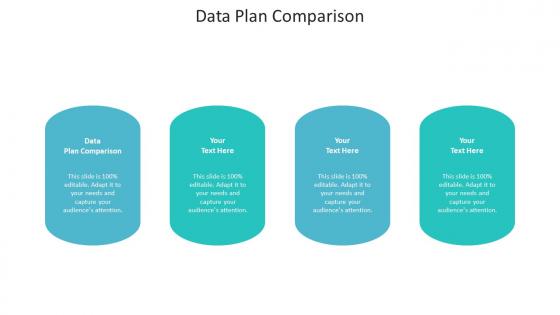 Data plan comparison ppt powerpoint presentation gallery example cpb