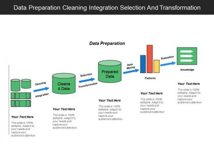 Data preparation cleaning integration selection and transformation