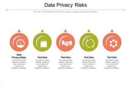 Data privacy risks ppt powerpoint presentation layouts grid cpb