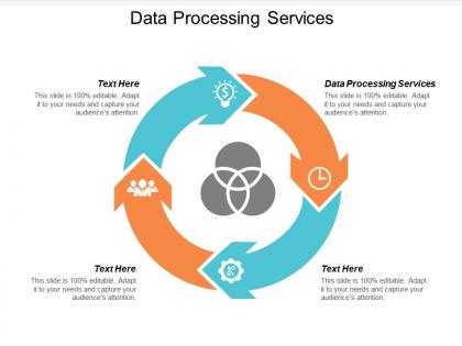 Data processing services ppt powerpoint presentation icon shapes cpb