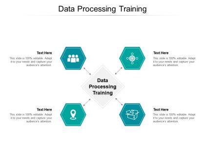 Data processing training ppt powerpoint presentation professional example topics cpb