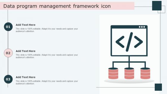 Data Program Management Framework Icon