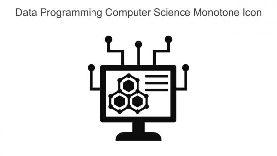 Data Programming Computer Science Monotone Icon In Powerpoint Pptx Png And Editable Eps Format
