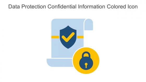 Data Protection Confidential Information Colored Icon In Powerpoint Pptx Png And Editable Eps Format