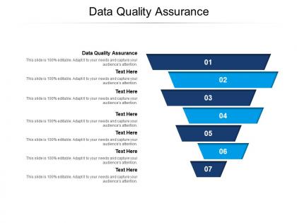 Data quality assurance ppt powerpoint presentation file example file cpb