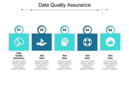 Data quality assurance ppt powerpoint presentation visual aids icon cpb