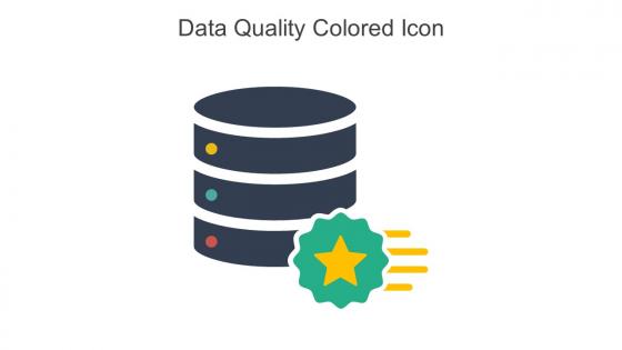 Data Quality Colored Icon In Powerpoint Pptx Png And Editable Eps Format