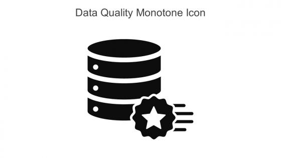 Data Quality Monotone Icon In Powerpoint Pptx Png And Editable Eps Format