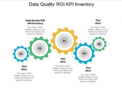 Data quality roi kpi inventory ppt powerpoint presentation infographics portfolio cpb