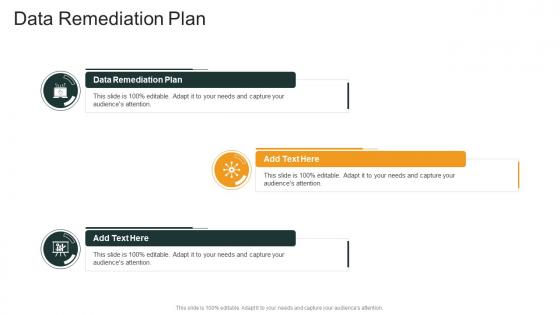 Data Remediation Plan In Powerpoint And Google Slides Cpb