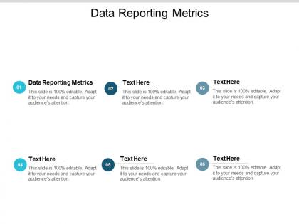 Data reporting metrics ppt powerpoint presentation gallery infographics cpb