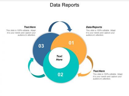 Data reports ppt powerpoint presentation gallery icons cpb