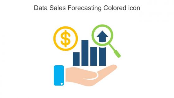 Data Sales Forecasting Colored Icon In Powerpoint Pptx Png And Editable Eps Format