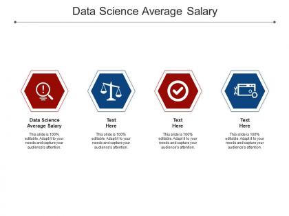 Data science average salary ppt powerpoint presentation outline design templates cpb