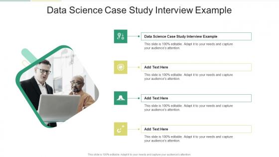 Data Science Case Study Interview Example In Powerpoint And Google Slides Cpb