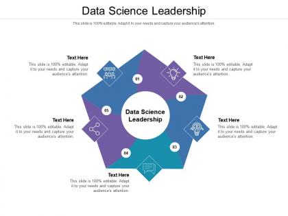 Data science leadership ppt powerpoint presentation outline graphics cpb