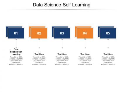 Data science self learning ppt powerpoint presentation outline show cpb