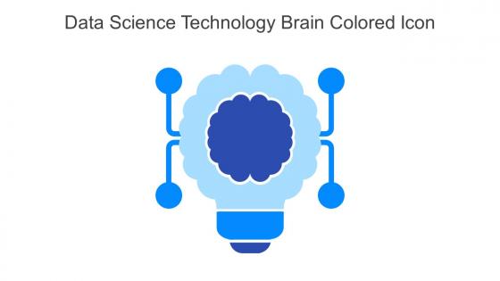 Data Science Technology Brain Colored Icon In Powerpoint Pptx Png And Editable Eps Format