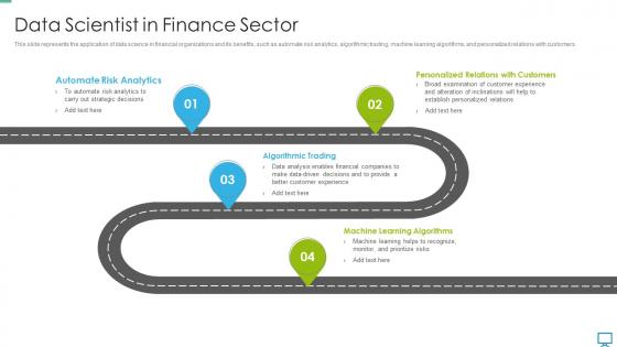 Data scientist data scientist in finance sector ppt information