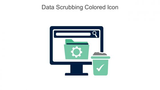 Data Scrubbing Colored Icon In Powerpoint Pptx Png And Editable Eps Format