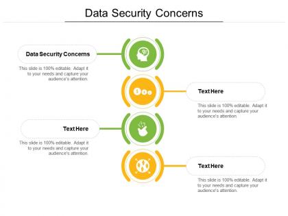 Data security concerns ppt powerpoint presentation outline design ideas cpb