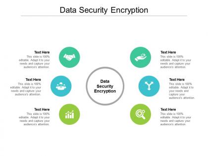 Data security encryption ppt powerpoint presentation gallery format ideas cpb