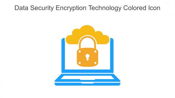 Data Security Encryption Technology Colored Icon In Powerpoint Pptx Png And Editable Eps Format
