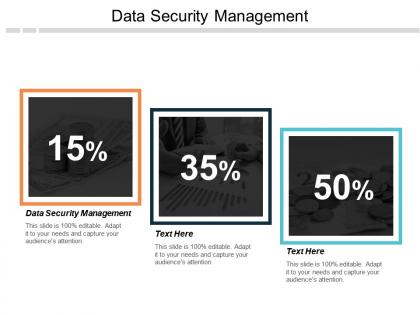 Data security management ppt powerpoint presentation layouts slideshow cpb