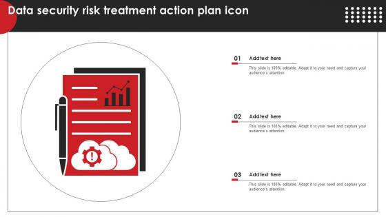 Data Security Risk Treatment Action Plan Icon