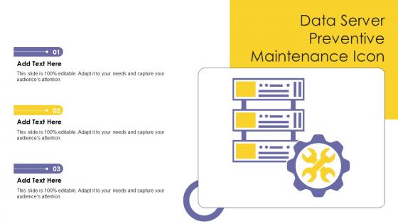 Data Server Preventive Maintenance Icon