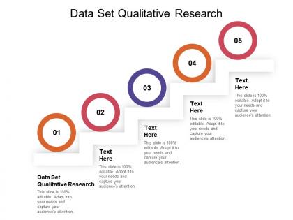 Data set qualitative research ppt powerpoint presentation gallery icons cpb