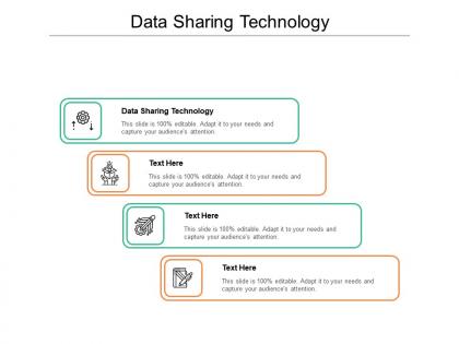 Data sharing technology ppt powerpoint presentation professional styles cpb