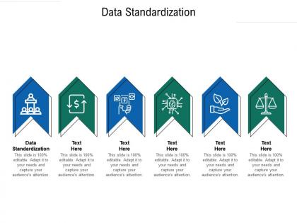 Data standardization ppt powerpoint presentation styles templates cpb