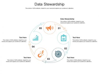 Data stewardship ppt powerpoint presentation icon professional cpb