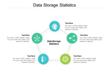 Data storage statistics ppt powerpoint presentation styles smartart cpb