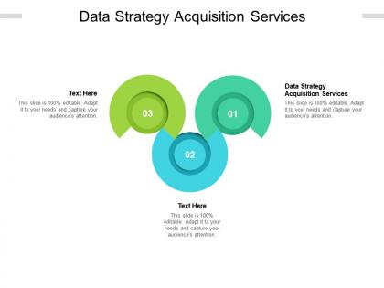 Data strategy acquisition services ppt powerpoint presentation icon clipart images cpb