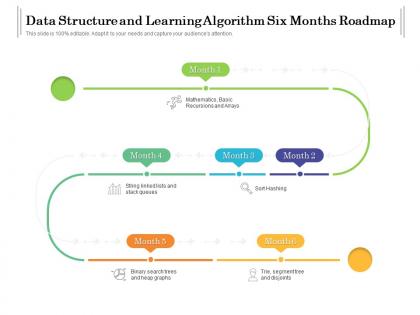 Data structure and learning algorithm six months roadmap