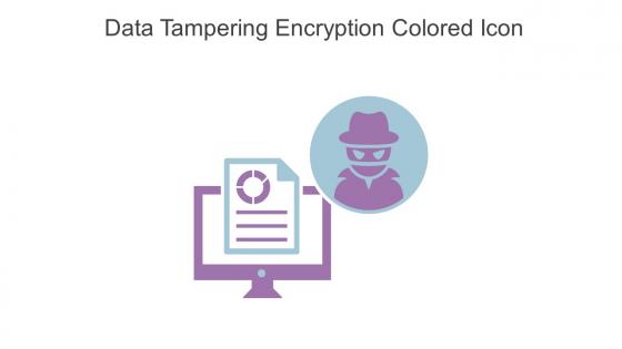 Data Tampering Encryption Colored Icon In Powerpoint Pptx Png And Editable Eps Format