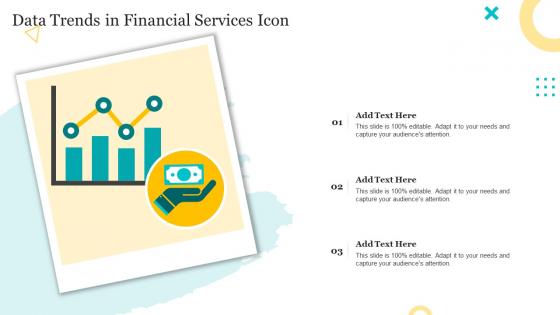 Data Trends In Financial Services Icon
