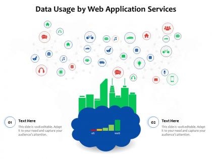 Data usage by web application services