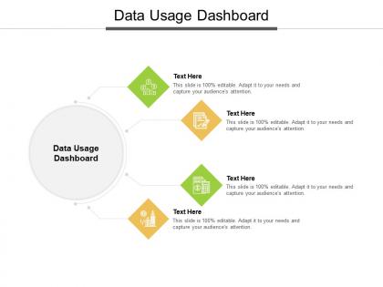 Data usage dashboard ppt powerpoint presentation slides background cpb