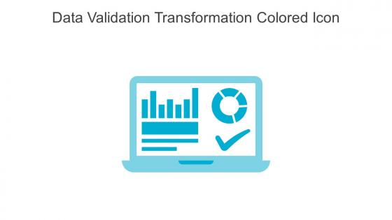 Data Validation Transformation Colored Icon In Powerpoint Pptx Png And Editable Eps Format