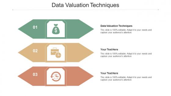 Data Valuation Techniques Ppt Powerpoint Presentation Summary Slide Cpb