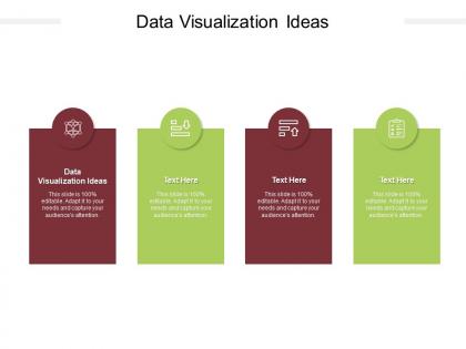 Data visualization ideas ppt powerpoint presentation file elements cpb