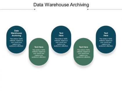 Data warehouse archiving ppt powerpoint presentation infographic cpb