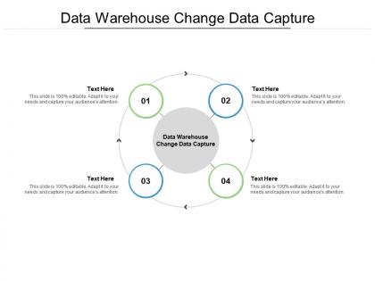 Data warehouse change data capture ppt powerpoint presentation summary background cpb