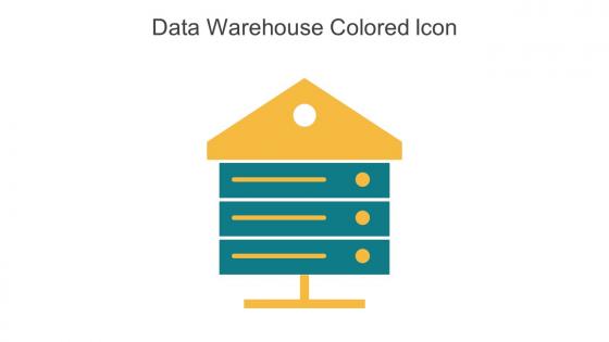 Data Warehouse Colored Icon In Powerpoint Pptx Png And Editable Eps Format