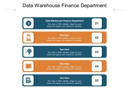 Data warehouse finance department ppt powerpoint presentation infographic template inspiration cpb
