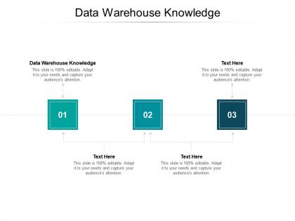 Data warehouse knowledge ppt powerpoint presentation layouts graphics template cpb